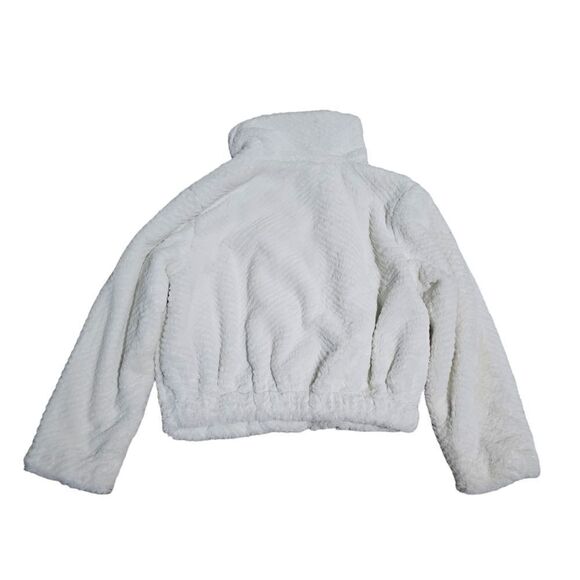 Women's OPHELIA ROE Faux Fur Zip Jacket Medium - Picture 5 of 5
